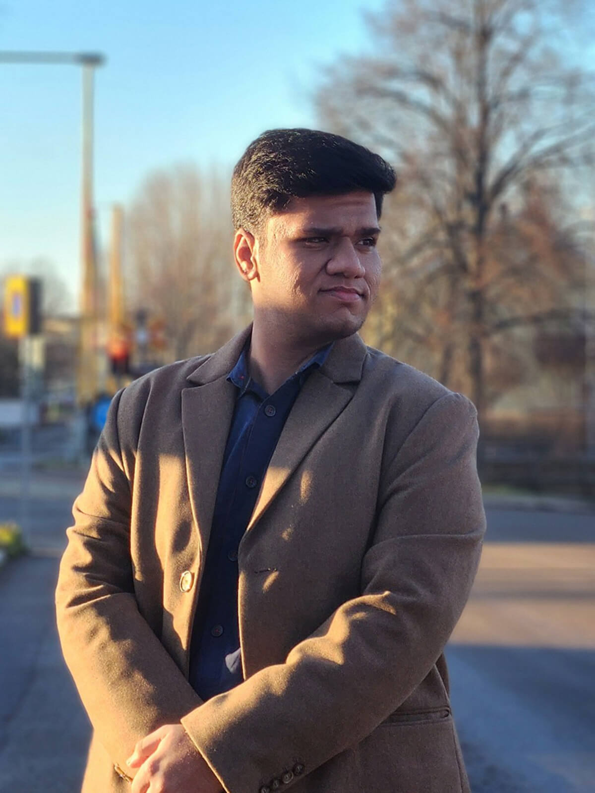 Portrait of Vineet Verma — creative director